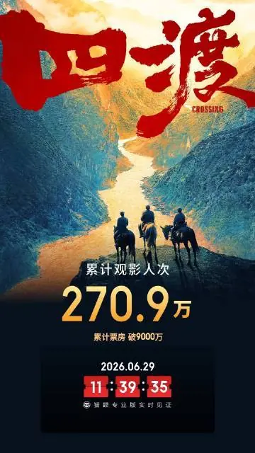 电影《四渡》总票房破9000万