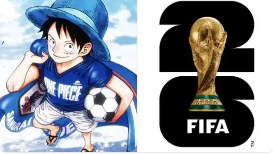 《海贼王》×日本男足 日本队长喊话：要去新世界