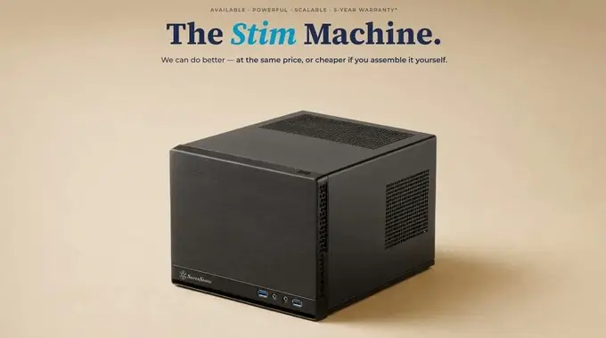 硬刚V社！法国零售商推出PC STIM 同价配置还碾压？