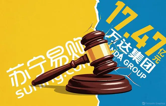 苏宁起诉万达一审胜诉，万达被判支付17.47亿元