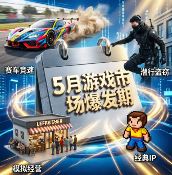 拒绝游戏荒！潜行神作到牧场物语 五月下旬神仙打架