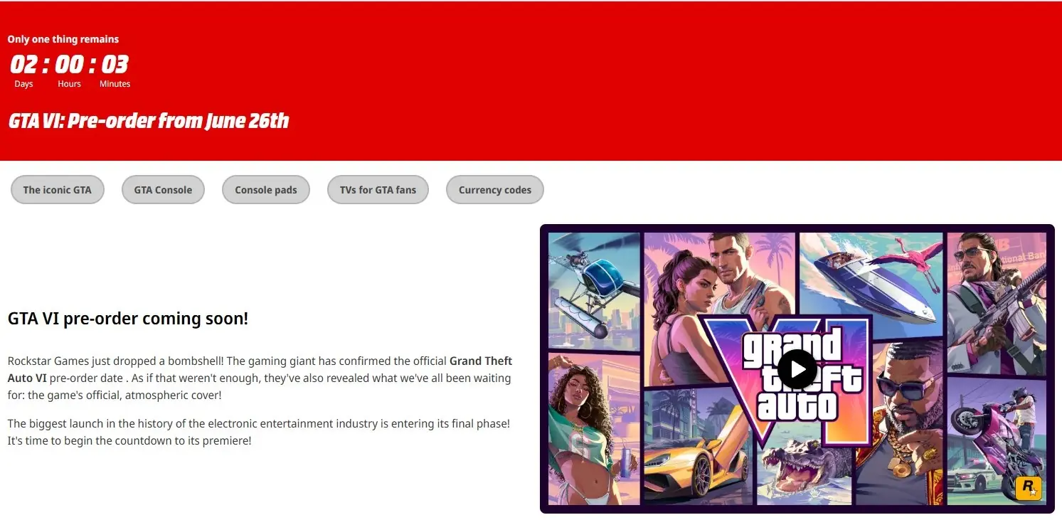 GTA6主机版实锤:波兰零售商泄露支持画质/性能双模式