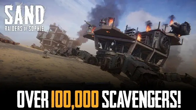末世沙漠射击新作《Sand》玩家突破10万！更新路线公布