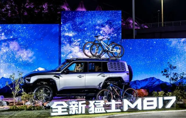 环塔冠军技术下放，猛士M817瞄准家庭全场景越野市场