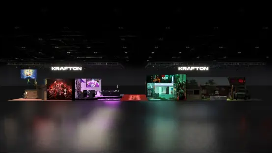 KRAFTON科隆展设沉浸式展台，五款新作全球首曝试玩