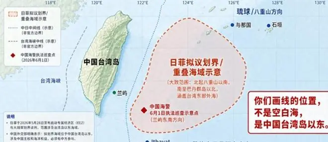 距花莲仅54海里，海警历史性换防！日菲没想到，中国的反击这么快