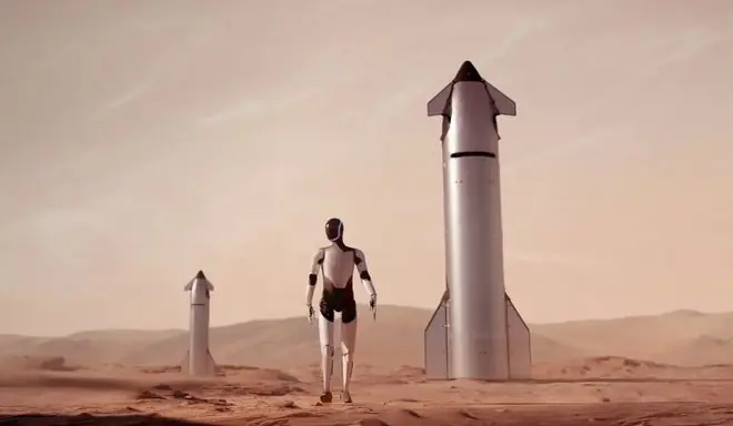 马斯克星际路线图更新，先让特斯拉机器人上月球