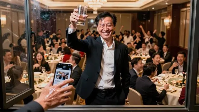 堂哥用我名字请全村吃饭，结账时前台说了句话，他站在大厅傻眼了