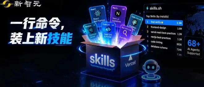 狂揽2.4万星标：一行命令，AI会自己找技能了