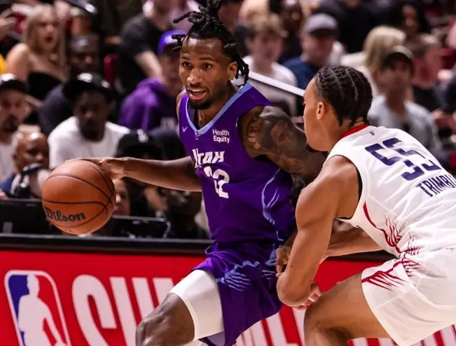 NBA夏联：奇才险胜爵士 状元迪班萨27+7榜眼24分8失误9犯规