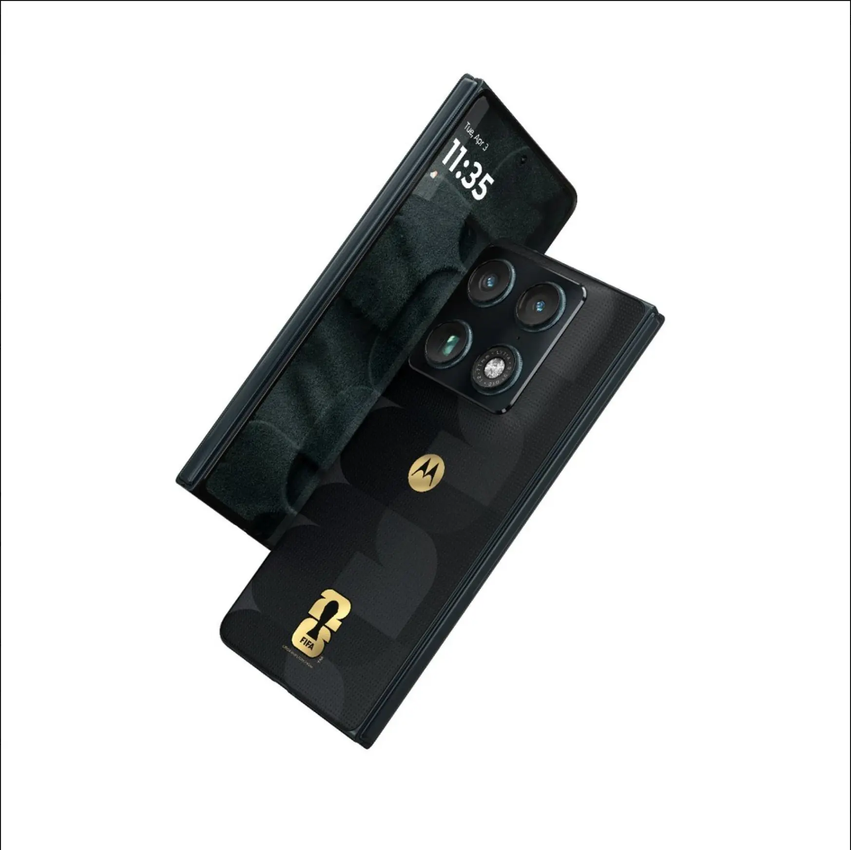618折叠屏推荐：联想moto razr Fold鎏金限定版，世界杯联名+AI全能旗舰