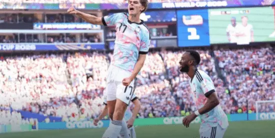 东道主美国出局！比利时4-1爆杀美国