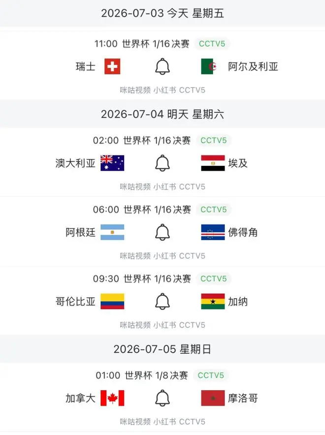 能有几支过关？接下来的5场世界杯淘汰赛都有非洲球队参与
