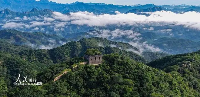 河北遵化:长城云海美如画