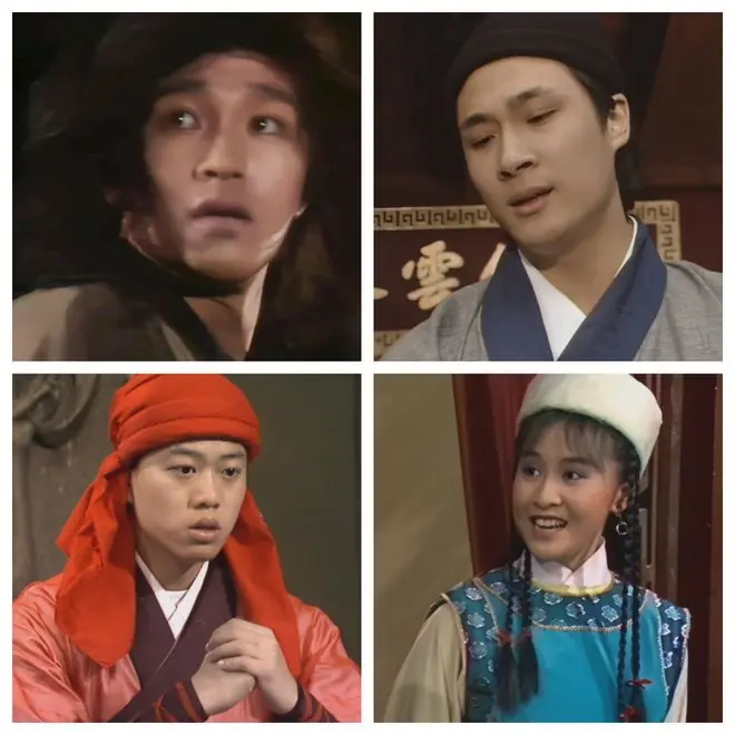 83版《射雕英雄传》四大著名龙套，未来的三帝一后
