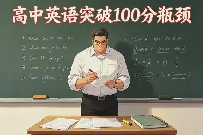 高中英语成绩卡在100分如何突破？一直刷题，却没有明显提分