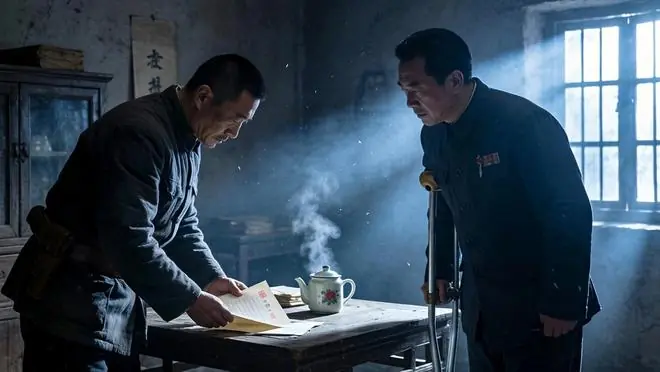 赵刚临终前拉住李云龙，坦白秀芹早已逃出，李云龙捂脸痛哭