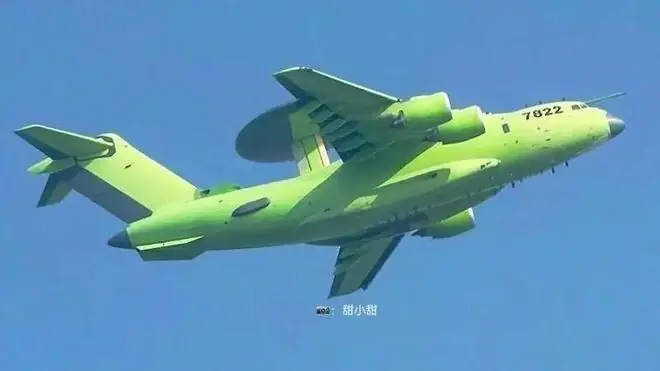 速度很快，空警-3000战略预警机二号机高清图流出，断崖式领先世界