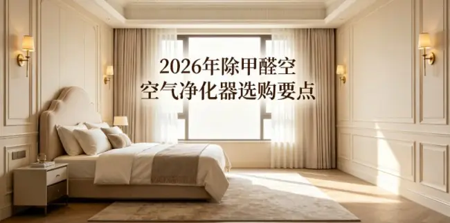 2026年除甲醛空气净化器选购要点：专业除醛机核心参数测评