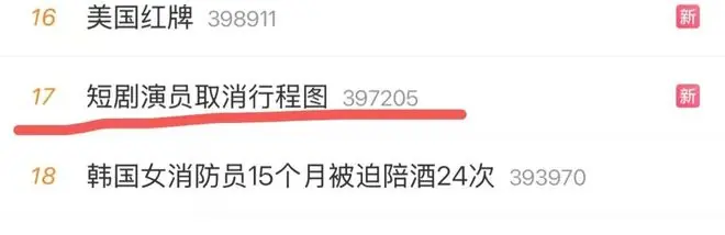 短剧演员集体取消行程图！真人剧项目充满变数