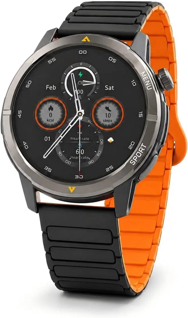 “军规”耐用：AGM Watch Legion 2026户外智能手表发布