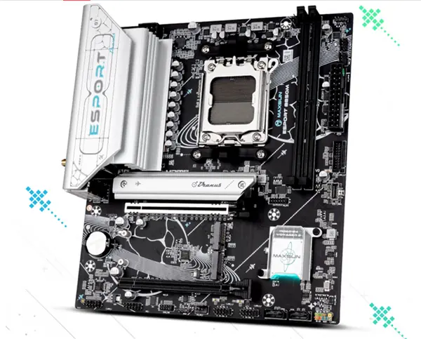 铭瑄eSport B850M WIFI6E主板上市：天王星环设计+13相供电+Wi-Fi 6E