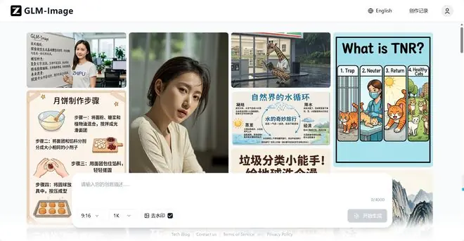免费无水印还能写汉字！智谱生图功能实测，吊打国外工具