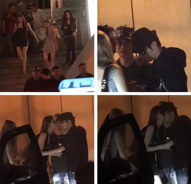 曝黄晓明深夜和长发美女约会！女方鲜嫩又漂亮，撞脸Baby