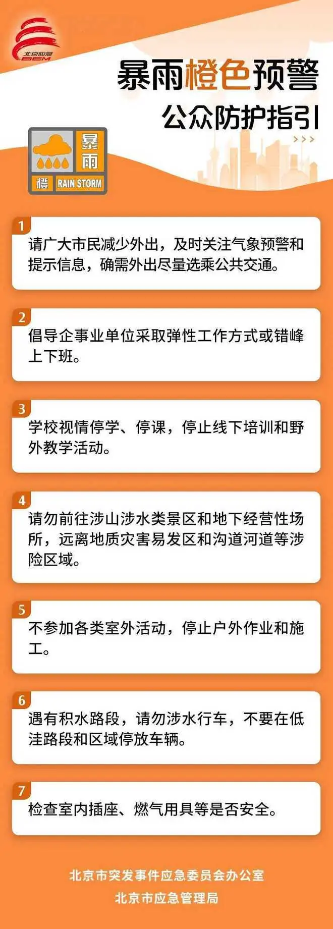 北京防汛一级应急响应增至10区！请公众做好防护
