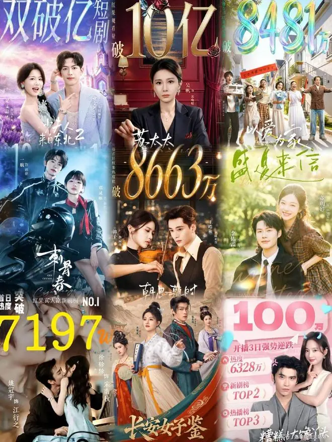 给2026年最好的短剧排名：朝思暮时第2，刺骨春夜第7，第1没争议