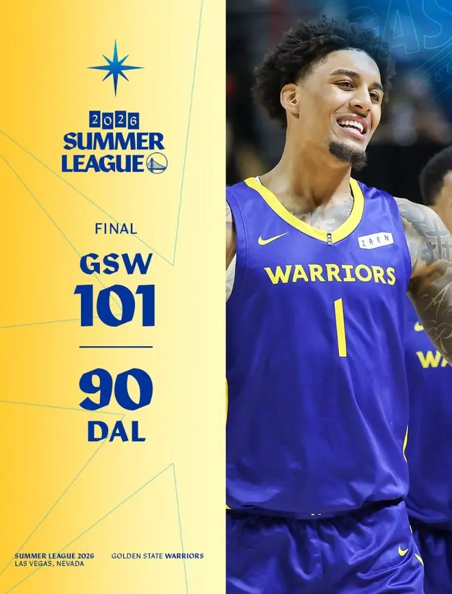 三分13中9精准无比！勇士11号秀透露还在努力增肌 美记赞传球也很棒