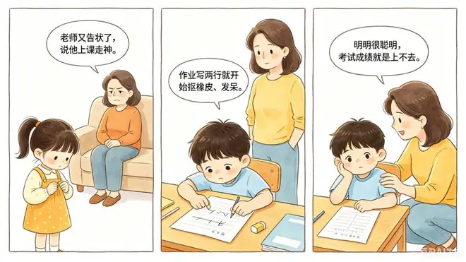 别盲目练专注力！5 分钟自测，看清孩子注意力属于哪个段位（附权威量表完整解读）