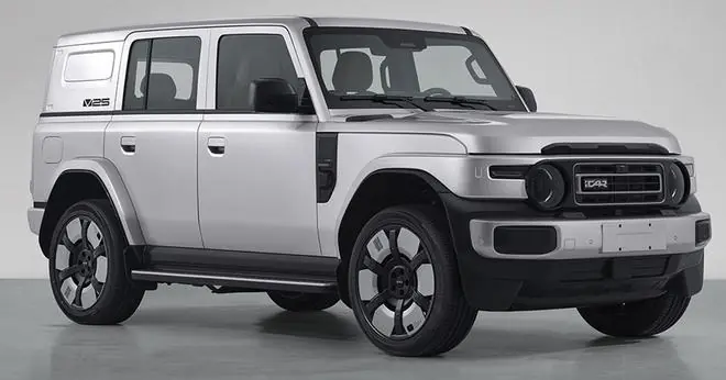 iCAR V25新车申报：奇瑞硬派越野增程SUV，可选激光雷达