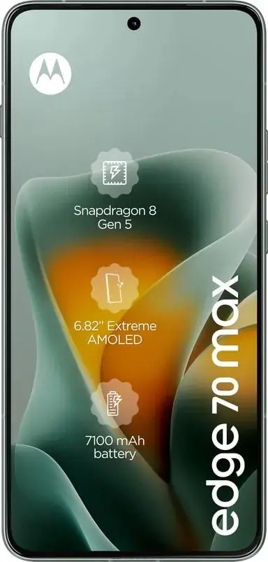 摩托罗拉Edge 70 Max手机渲染图曝光：第五代骁龙8处理器