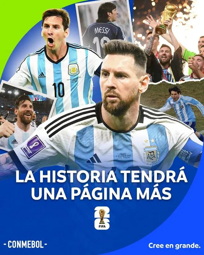 8连斩+6届20球！FIFA官方祝贺39岁梅西：狂刷10大纪录 燃爆世界杯